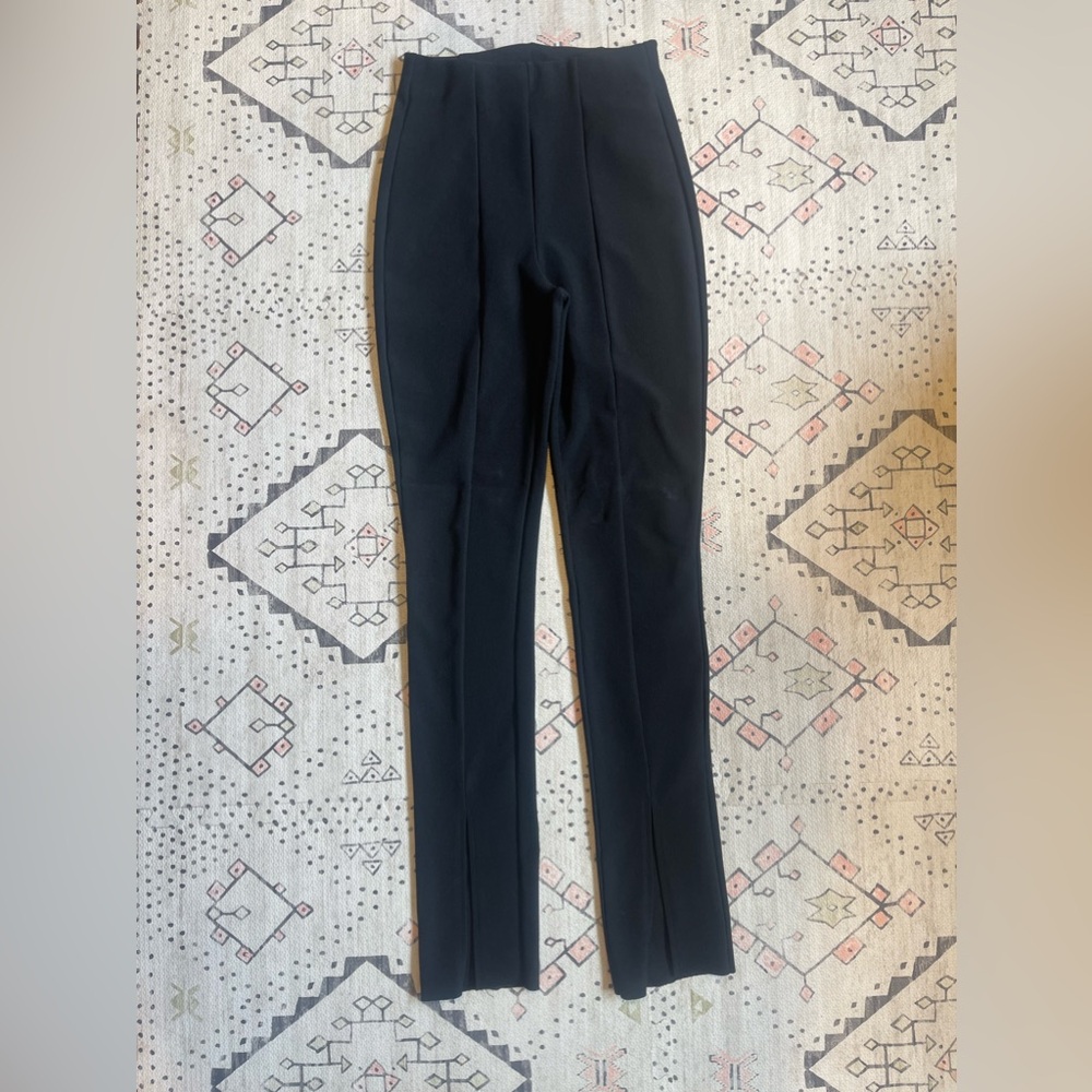 Size S black Zara fitted pants